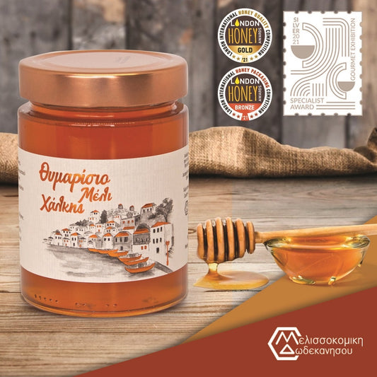 Θυμαρίσιο Μέλι Χάλκης 450γρ