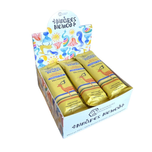 Μπάρα Μελιού ΦΙΣΤΙΚΙ+ ΛΙΝΑΡΟΣΠΟΡΟΣ Display Box 12 τεμάχια * 40γρ