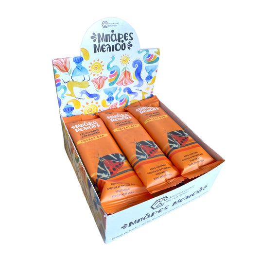 Mπάρα Μελιού με GOJI BERRY + CRANBERRY Display Box 12 τεμάχια x 40γρ
